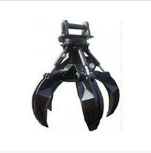 চীন excavator parts 5 Teeth Hydraulic rotating Grapple orange peel grab for excavator সরবরাহকারী