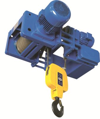 Trung Quốc 3 ton, 5 ton Low-Headroom / Low Clearance Electric Wire Rope Monorail Hoist For Workshop / Warehouse / Storage nhà cung cấp