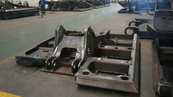 চীন Excavator / Truck-Mounted Crane Mobile Chassis With Alloy Steel Q345D সরবরাহকারী