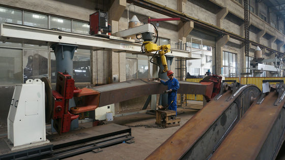 چین Excavator Truck Long Reach Boom For Mining Machinery , ASTM A572 Excavator Arm تامین کننده