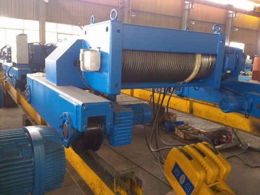 La Cina Gru elettrica della trave del doppio del cavo metallico di velocità doppia con il sistema di pesatura automatico 20 tonnellate fornitore