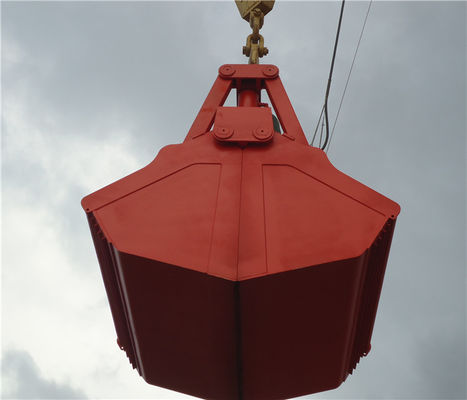 La Cina Elettro copertura superiore idraulica delle gru a benna del motore professionale per la gru 28T 6 della nave - 12CBM fornitore