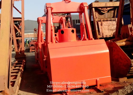 Trung Quốc Professional 15T 4CBM Motor Electro Hydraulic Clamshell Grab  For Coal Loading nhà cung cấp