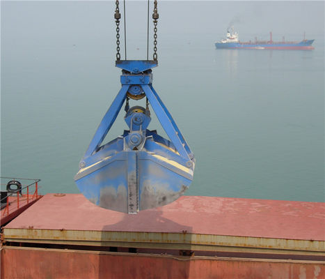 China 20t vier Kabels lekkage-Bewijs Mechanische Clamshell-Greep voor Ladingskorrels leverancier