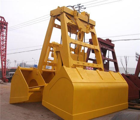 จีน 20T Bulk Materials Loading Remote Controlled Clamshell Grab For Deck Cranes ผู้ผลิต