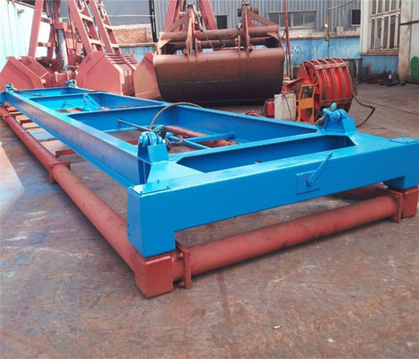 چین Moblie Crane Container Spreader Semi-automatic for Lifting ISO 40 Feet Containers تامین کننده